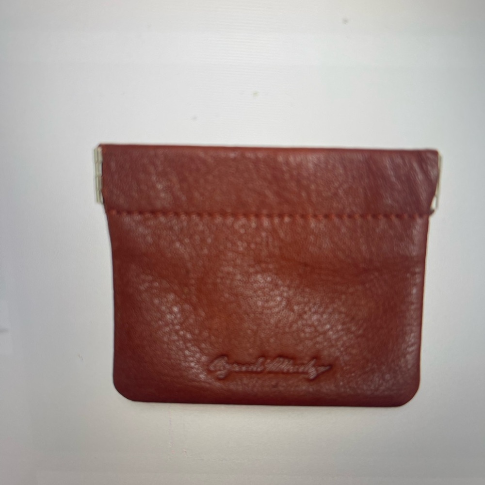 Osgoode Marley Facile Pouch Coins Leather Color Brandy
